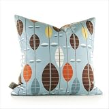 Inhabit CARCFxxP Aequorea Carousel Pillow in Cornflower