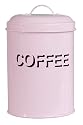 Enamel PinkCoffee Container
