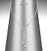 Silver Plated Trinket Y Design Necklace Earring Set