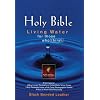 Holy Bible NLT, Living Water Edition (Black)