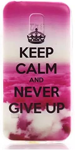 S5 mini Case,Galaxy S5 mini Case, Queenbox Latest Fashion Soft Rubber Skin TPU Gel Case Cover For Samsung Galaxy S5mini(KEEPCALM Pattern)