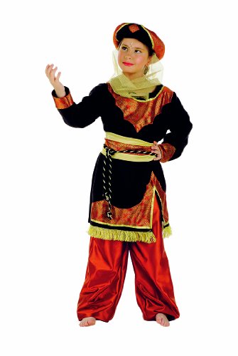 Limit Sport MI313 G.6 - Kinderkost&uuml;m Maurin Caldera 4-teilig (Hose-G&uuml;rtel-Turban-Gehrock)