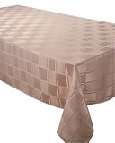 Review Home Creations Ltd  / VISTA 52X70 TABLE CLOTH NATURAL