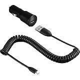 HTC 純正品 2in1 カーチャージャ (HTC evo wimax ISW11HT /aria S31HT / Desire HD 001HT / Sony Xperia Arc SO-01C / Huawei IDEOS / Nexus S / Blackberry 9780 9800 9700 など対応) バルク