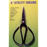 ABC Products Highly Precise 6 in. Utility Shears (Razor Sharp Blades) by e & h company