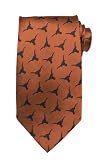 Texas Tie - University of Texas Orange Necktie with Longhorn Logo