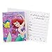 Party Supplies - Little Mermaid Invitations (8)
