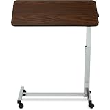 Table, Overbed, Tilt-top, Walnut, 15x30