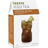 Takeya Loose Leaf Iced Tea, Tropical Black, 6 Count (Pack of 6)(Packaging may vary)