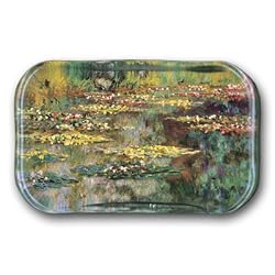 Waterlily Pond - Rectangle Glass Paperweight (2-1/2" x 4" x 1")