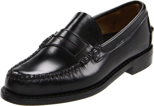 Sebago Men's Classic Loafer,Black,10 E US