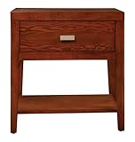 Modus Furniture Hudson One Drawer Nightstand, Mocha