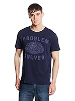 Springfield Camiseta Manga Corta (Azul Marino)