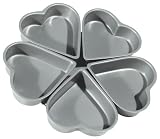 Fox Run Non-Stick Linked Heart Pans