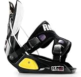 Flow B2 09 Youth Hard Snowboard Bindings - Black