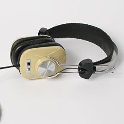 eskuche ベージュ ヘッドフォン ヘッドホン