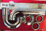 Larsen Supply #03-3505 1-1/4 Chrome Lav P Trap