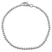 Handmade 925 Sterling Silver 3mm Beads Bracelet