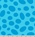 Celebrate Seuss Jelly Bean Turquoise Dots One Yard (0.9m)