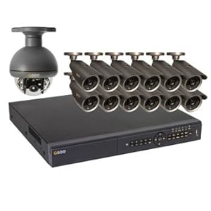 Q-See 24 Channel Security System with 1TB Hard Drive and 13 High Resolution Weatherproof Cameras