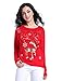 v28 Varied Ugly Christmas Sweater for Women Merry Reindeer Shirt Knit Sweaters