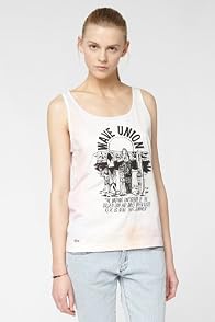 L!VE Sleeveless Watercolor Printed Jersey Tank Top