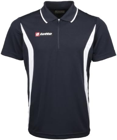 Lotto Football Polo Stars HZ Official Shirt Navy/White M