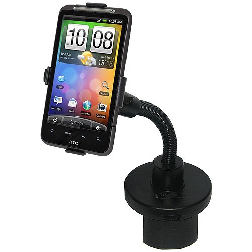 Amzer Cup Holder Mount for HTC Desire HD - Frustration-Free Packaging - BlackB0053G6FQ4