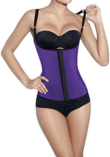 Women's Compression Waist Trainer Latex Workout Underbust Waist Cincher