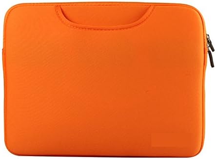 11 12 13 14 15 inch Slim Portable Neoprene Carrying Laptop Sleeve Case Bag w/ Handles and Accessory Pocket (12 Inch, Style 6)