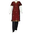 Punjabi Salwar Kameez Cotton Embroidered Dress Size S (slk466)