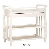 AFG Athena Nadia Changing Table in White Image