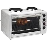 Oven w Convection - Rotisserie - and Two Cook Top Burners
