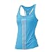 Adidas Damen Tank-Top Clima365 Strap, intense blue/metallic silver, 42