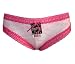 Mamia Pattern Lace Sheer Lowrise Bikini Panty
