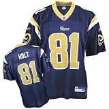 Torry Holt #81 St. Louis Rams Youth NFL Replica Player Jersey (Navy Blue)