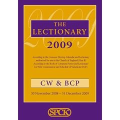 The Lectionary 2009 (Common Worship: Services and Prayers for the Church of England)