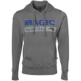 NBA Sportiqe Orlando Magic Gray Thermal Pullover Hoody Sweatshirt (X-Large)