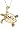 14k Yellow Gold Diamond Turtle Pendant (.04 cttw, H-I Color, I2-I3 Clarity), 18