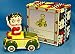 Ceramic Betty Boop in Town Car Salt and Pepper Shakers