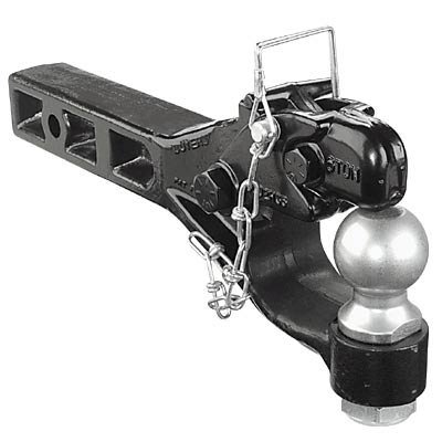2 5/16 in. Dual Purpose Pintle Hitch Fits 2in. Receiver