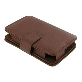 Premium Leather Storage Case for Garmin nüvi 200W 250W 260W 205W 255W 265 4.3-Inch Widescreen Bluetooth Portable GPS Navigator (GPS Not Included)