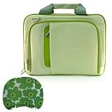 Dell Inspiron Mini 10 inch Netbook Shoulder Strap Green Carrying Case + Bestpricecenter Mouse Pad