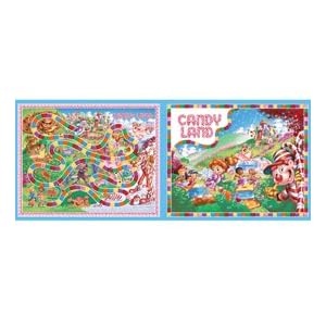 Candyland-Game-Board-Cotton-Fabric-Craft-Panel
