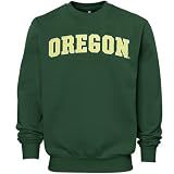 Oregon Ducks Green Arch Logo Classic Fleece Sweatshirt
