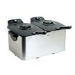 Maxi-Matic Dual Basket SS Deep Fryer