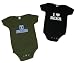 Apparel : Assorted Funny Retro Baby Onesies (Assorted Colors Available, Newborn and up)