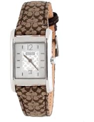 Coach Womens Carlisle Signature Strap Watch 14501414