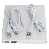 USB External DVD Combo CD-RW Burner Drive White