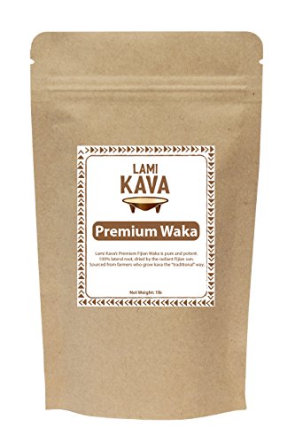 Premium Grade Kava Root Powder (1 lb) By Lami Kava - USA Certified Noble Grade - High Quality - Super Relaxation - Bonus Kava Guide Premium Grade Kava Root Powder (1 lb) By Lami Kava - USA Certified Noble Grade - High Quality - Super Relaxation - Bonus Kava Guide